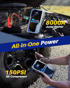 AUTOONE 8000A Jump Starter - Image 2