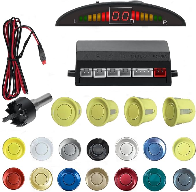 Parking Sensor Kit Backup Sensor Kit Reverse Sensor by SANDETOUN