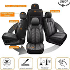 AOMSAZTO Ford Ranger Seat Covers: Front Seat Covers Custom Fit 2019 2020 2021 - Image 5