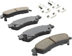 Premium Ceramic Rear Brake Pads Compatible - Image 2