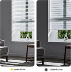 Persilux Cordless Zebra Blinds for Windows Free-Stop Dual Layer Roller Windows - Image 5