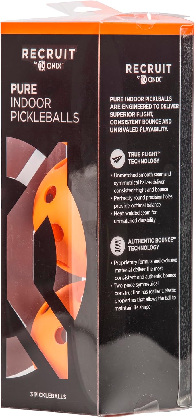 Onix Recruit Indoor Ready to Play Superior Welding Design Pickleball Ball - Image 7