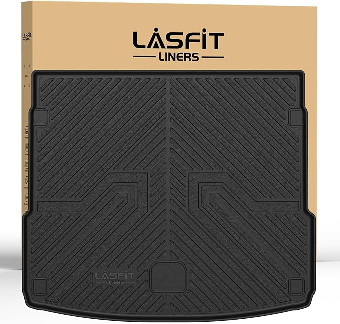 LASFIT Cargo Mat for Audi Q5/SQ5 2018-2025, Custom Fit All-Weather TPE Rubber by LASFIT