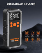 Tire Inflator Portable Air Compressor, 150PSI Cordless Air Pump - Image 2