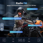 Fodsports M1-S Air Motorcycle Bluetooth Headset - Image 5