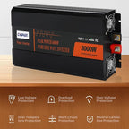 3000W Pure Sine Wave Inverter 12V DC to 120V AC Converter - Image 5