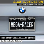 Premium Slim Polished Mirror Chrome License Plate Frame – 1 Pack, Rust-Free - Image 6