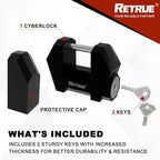 RETRUE Trailer Tongue Coupler Lock, Upgrade Trailer Cyberlock Dia 1/4'' - Image 7