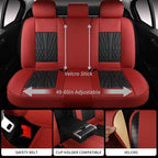 Leather Car Seat Covers, Car Seat Protector Waterproof, Seat Covers Full Set - Image 5