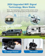 1080P Magnetic Wireless Backup Camera, WiFi Hitch Camera - Image 4