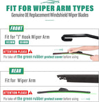 28" 14" 13" Windshield Wiper Blades Replacement - Image 8