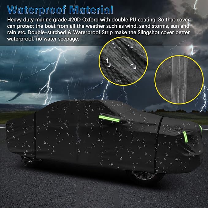 Car Cover for Toyota Tacoma Truck 2005-2025 for Xtra/Access/Double Cab SB - Image 3