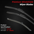 OTUAYAUTO Windshield Wiper Blades - Image 2