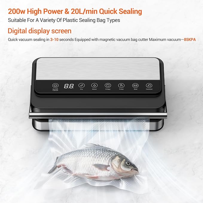 VUSIGN Vacuum Sealer Machine - Image 6