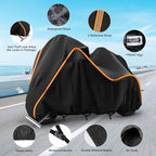 420D Motorcycle Cover for Trike Models Freewheeler, Tri Glide Ultra and CVO - Image 2