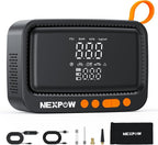 NEXPOW Tire Inflator Portable Air Compressor, 150 PSI Cordless Air Pump by NEXPOW