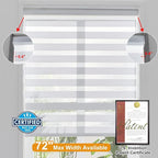 Persilux Cordless Zebra Blinds for Windows, Roller Shades for Windows Dual - Image 4