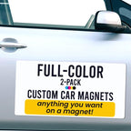 Magnet Me Up Customizable and Personalized Automotive Magnet Decals by MagnetMeUp