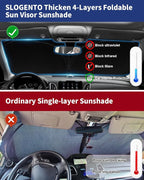 Windshield Sun Shade Sunshade for Explorer Front Windows Cover Fit for - Image 6
