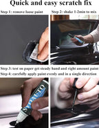 SYOAUTO Super White Touch Up Paint Fit - Image 5