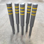 Metal Safety Bollard, Car Parking Protection Posts, Personal Garage Driveway - Image 2