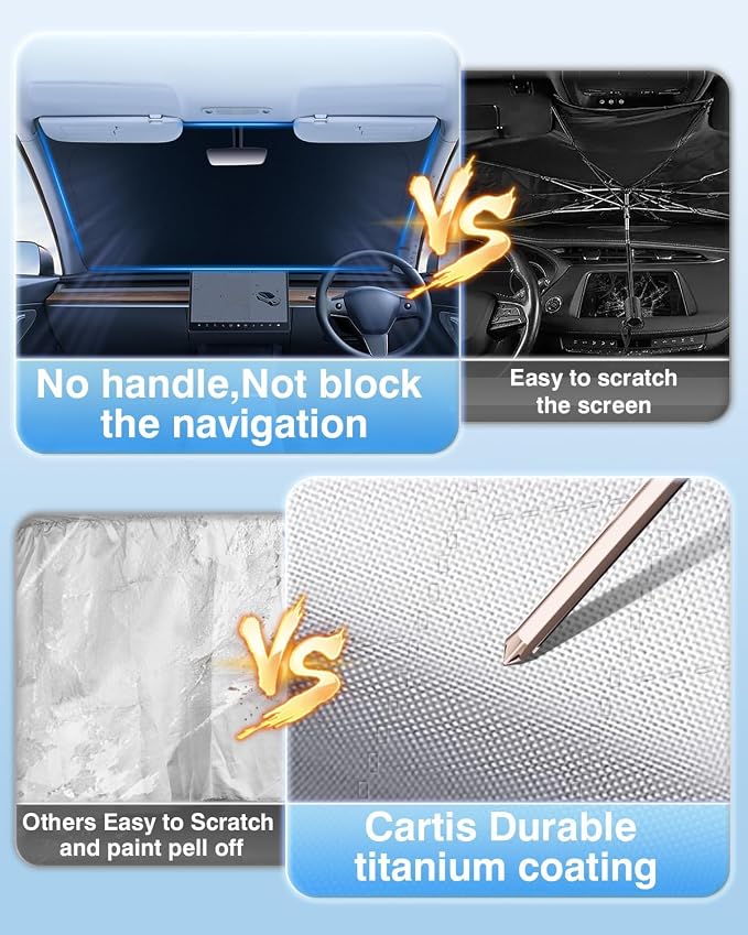 5-Layer Windshield Sunshade Fits - Image 5