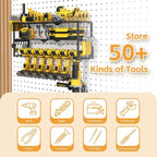 Power Tool Organizer Wall Mount Cordless, 15 Min Fast Install Metal Garage Tool - Image 7