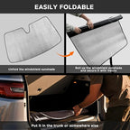 Windshield Sun Shade for 2017-2025 Subaru Impreza WRX Sedan Impreza WRX - Image 6