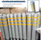 Metal Safety Bollard, Car Parking Protection Posts, Personal Garage Driveway - Image 5