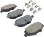 Premium Semi-Metallic Rear Brake Pads Compatible - Image 2