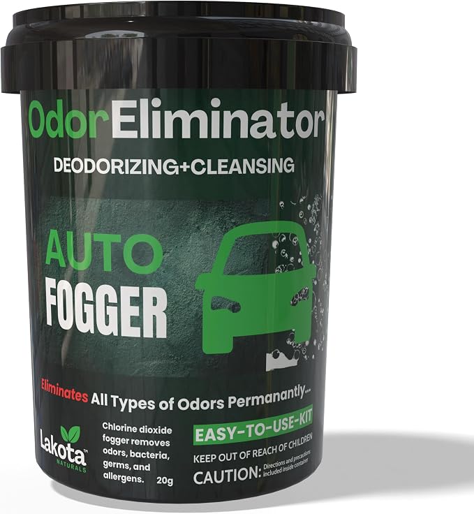 Chlorine Dioxide Fogger Deodorizing Kit, Car Bomb Odor Eliminator, Smoke Smell by Unknown