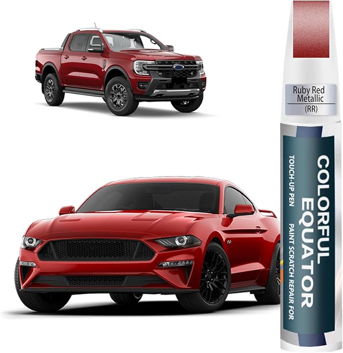 RR Ruby Red Metallic Tricoat Touch Up Paint by SNSIR
