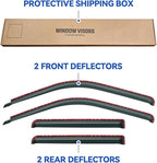 in-Channel Window Visors Rain Guards Shield - Image 5