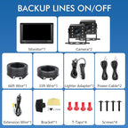 Dual RV Backup Camera Plug and Play, No Delay, 1080P HD, 2 Channels, 150° Wide - Image 7