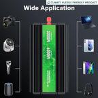 3000W Power Inverter, Peak Power 6000W 12V DC to AC 110V120V, Remote Control - Image 7