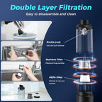 2-in-1 Car Vacuum&Air Duster, 65w/16kpa/30 Mins, High Powerful Dust Cleaner - Image 5