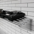 AmGood 14 in. x 48 in. NSF Stainless Steel Tubular Wall Shelf | Heavy-Duty - Image 6