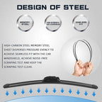 AUTOBOO 22"+21" Windshield Wipers - Image 6