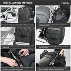 Rhinowalk Motorcycle Saddle Bag Waterproof Motor Pannier Bag Luggage Pack Quick - Image 6