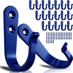 20PCS Wall Hooks for hanging, Metal Wall Hooks for Coats, Coat hooks for Wall by BREYDROK