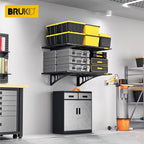 2x3ft Adjustable Rail Wall Garage Storage Shelf, - Image 2