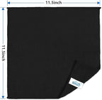 HOMEXCEL Black Microfiber Cleaning Cloth, 8 Pack Cleaning Towels - Image 7