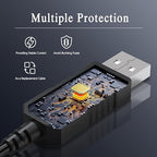 Radar Detector Cable, USB to RJ11 Plug Cord Compatible - Image 4