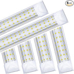 4FT LED Shop Light, 65W 5000K Daylight White 7500LM Super Bright T8 Integrated by FTUBET