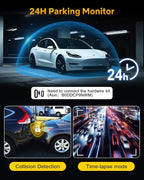 GKU Dash Cam Front and Rear, 4K 60fps＋2.5K Dashcam, STARVIS Sensor, 5G WiFi GPS - Image 7