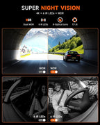 4K Dash Cam Front and Inside, 360 Camera - Image 4