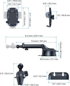 HTU 2025 Upgraded Car Phone Holder 【Safety Certs & No Smell】 Cell Phone Holder - Image 9