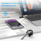 Bluetooth Headset, Wireless Bluetooth Earpiece - Image 4