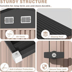 6x8 FT Metal Storage Sheds Outdoor, Metal Tool Shed - Image 5