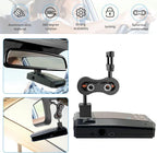 Radar Detector Mount, Aluminum Rearview Mirror Rod Radar Bracket, - Image 3